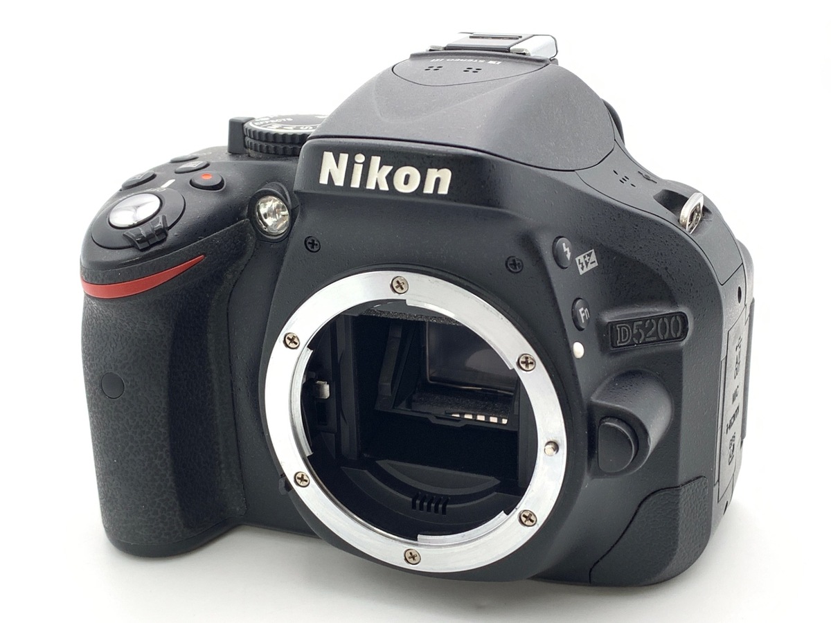 中古：AB(良品)】ニコン D5200 ボディ ブラック | 2448860019738