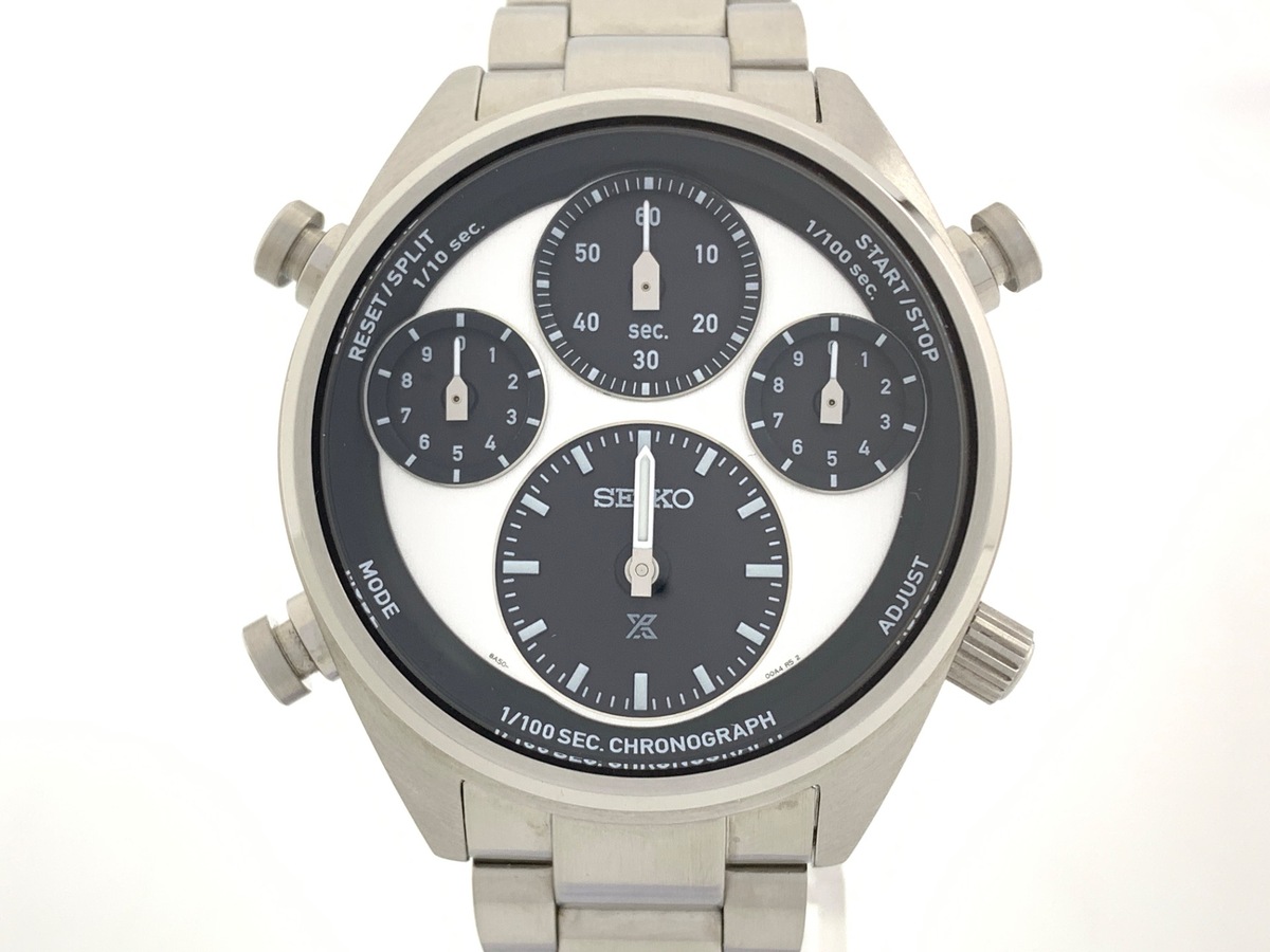 セイコー プロスペックス スピードタイマー ブラック SBER001/8A50-00A0 ステンレススティール
