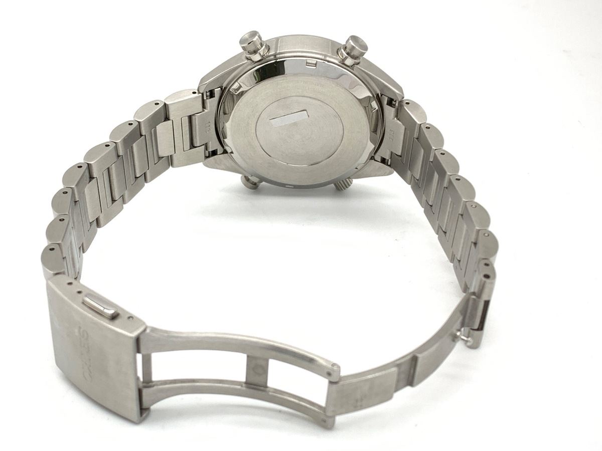 セイコー プロスペックス スピードタイマー ブラック SBER001/8A50-00A0 ステンレススティール