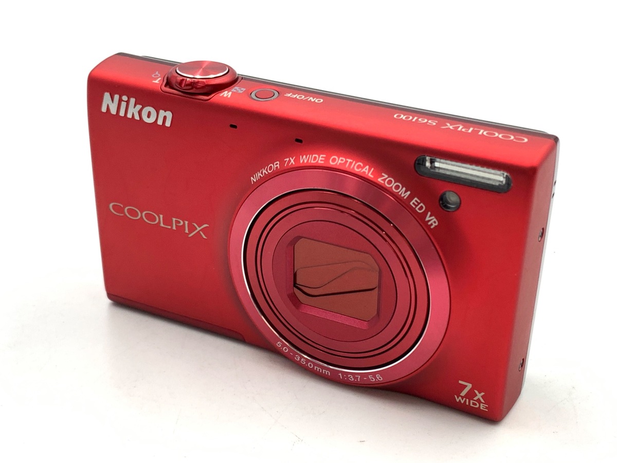 Nikon COOLPIX S6100 赤　美品 中古】ニコン COOLPIX S6100 スーパーレッド 在庫一覧｜カメラのキタムラ