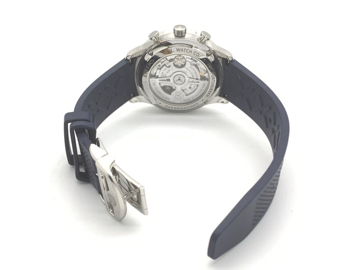 IWC ポルトギーゼ クロノグラフ ホワイト IW371620 ステンレススティール
