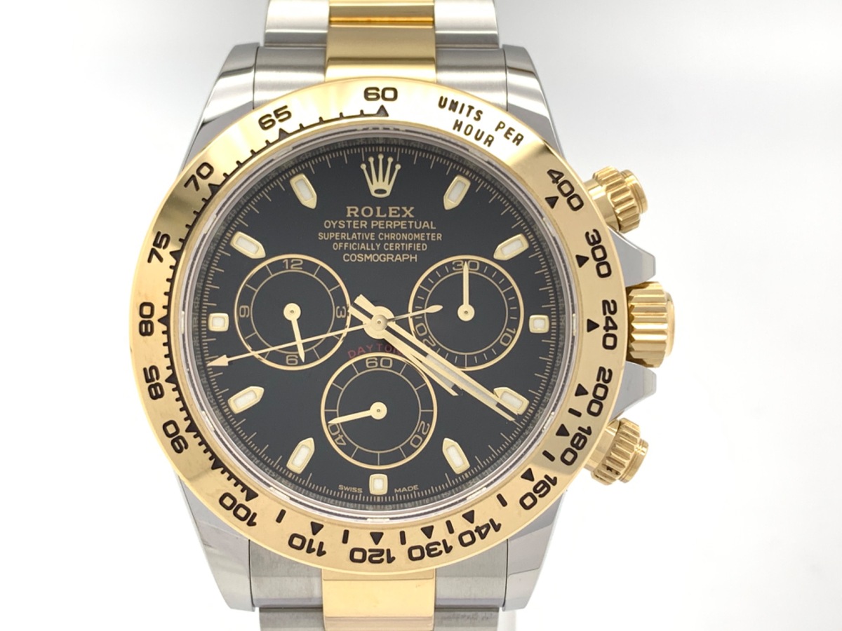 ロレックス(ROLEX) デイトナ ブラック 116503 ステンレススティール/イエローゴールド
