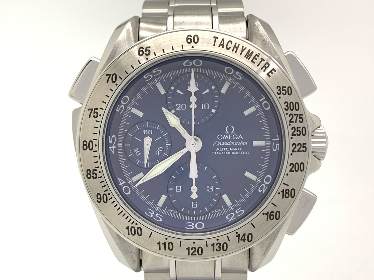 オメガ(OMEGA) スピードマスター スプリットセコンド ブルー 3540.80 ステンレススティール