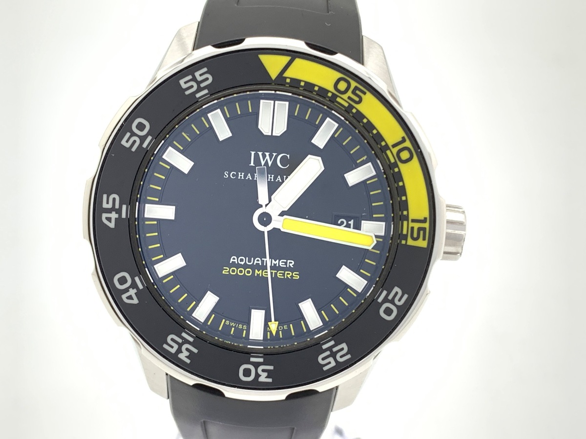 IWC アクアタイマー オートマティック2000 ブラック IW356810 ステンレススティール
