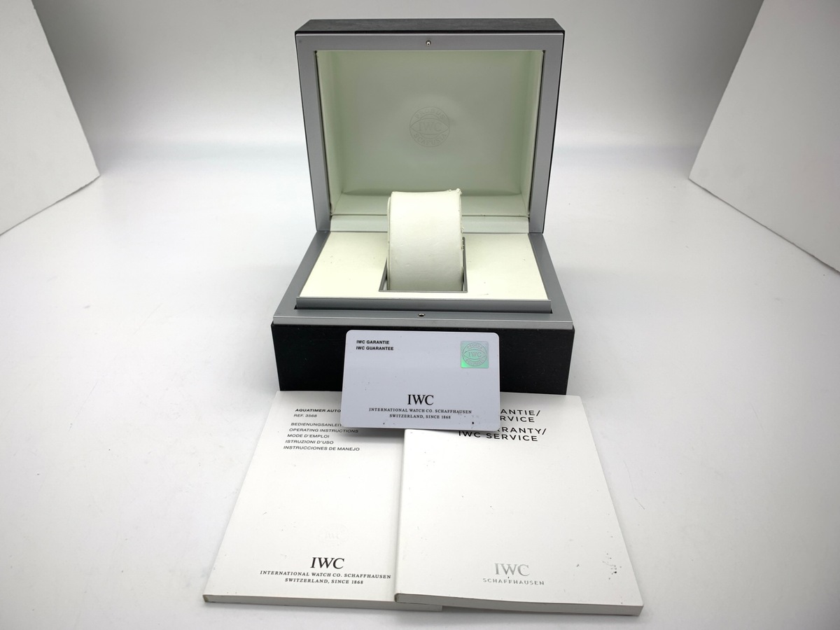 IWC アクアタイマー オートマティック2000 ブラック IW356810 ステンレススティール