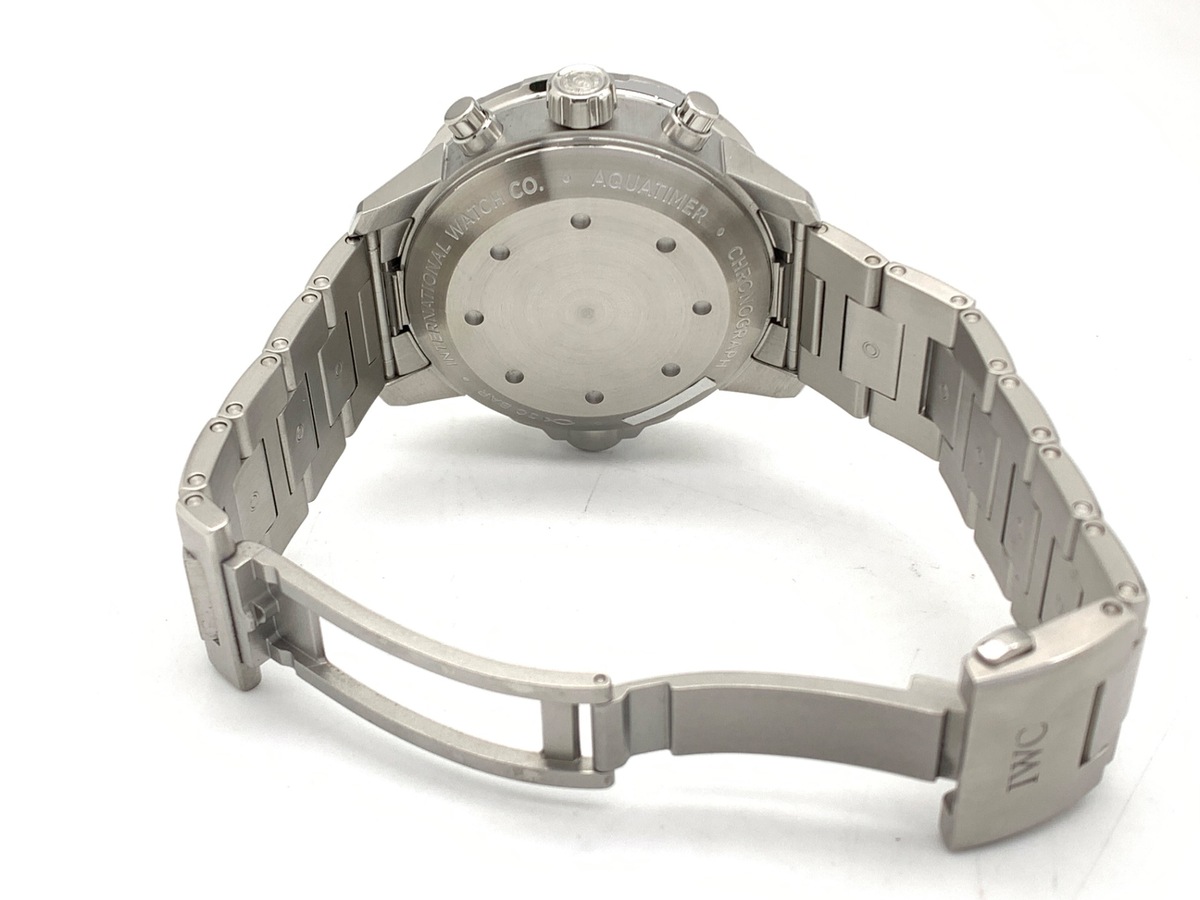 IWC アクアタイマー ブラック IW376804 ステンレススティール