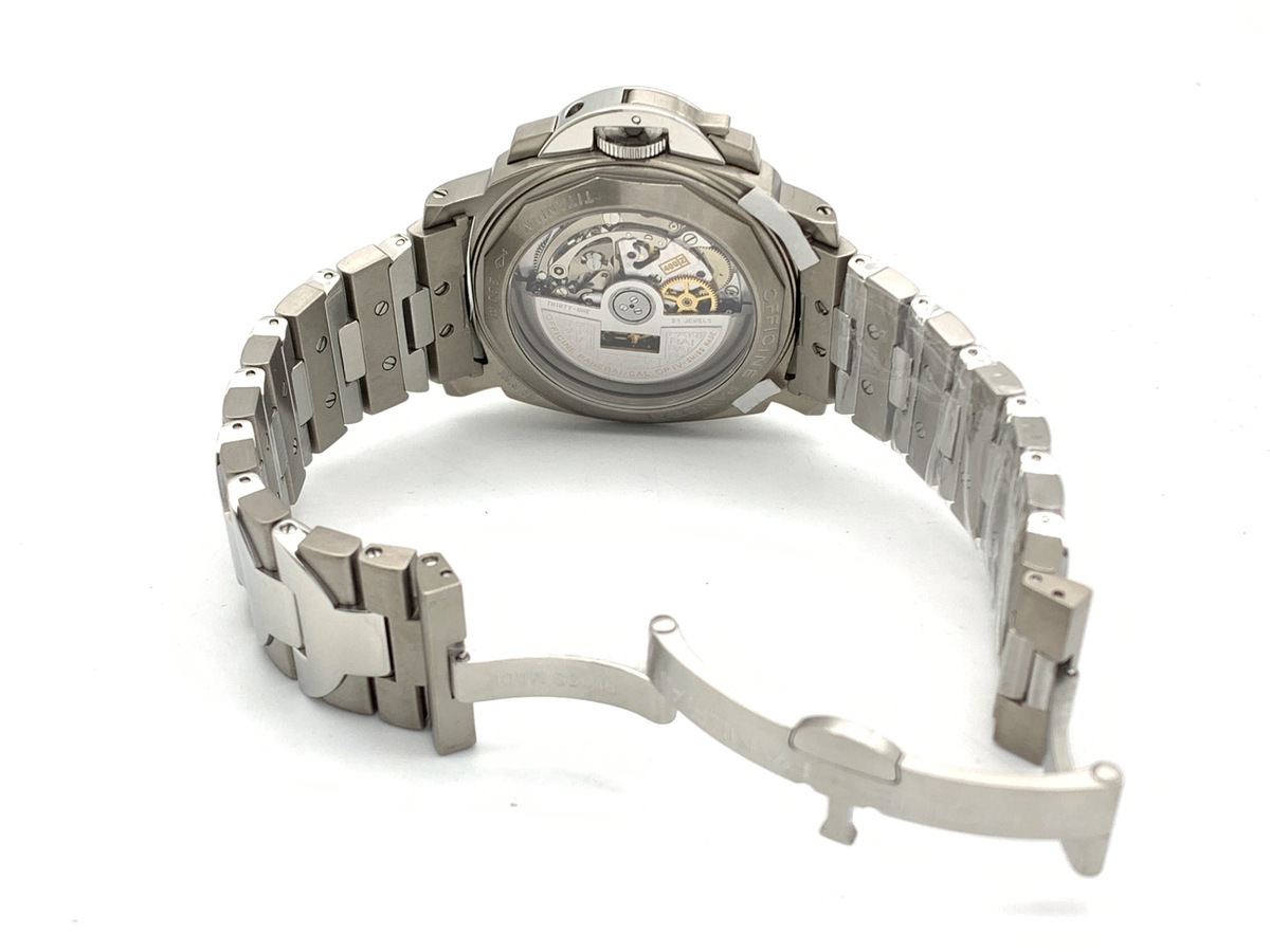 パネライ ルミノール クロノグラフ ブラック PAM00072 ステンレススティール/チタン