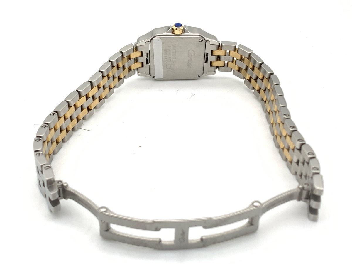 ☆Cartier カルティエ サントスドゥモワゼル SM レディース K18PG 
