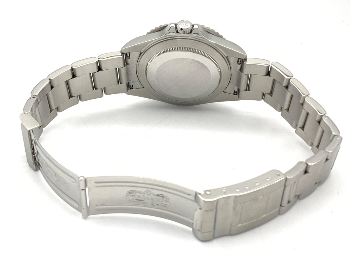 ロレックス(ROLEX) GMTマスターII ブラック 16710 ステンレススティール ブルー/レッドベゼル スティックダイヤル