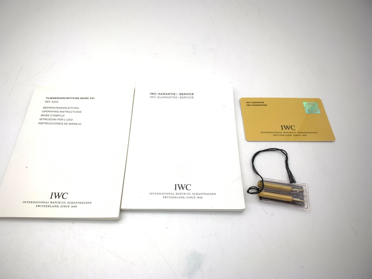 IWC パイロットウォッチ マークXVI ブラック IW325504 ステンレススティール