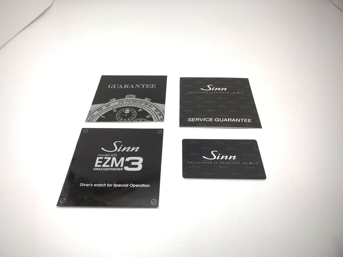 ジン EZM ブラック 603.EZM-3 ステンレススティール