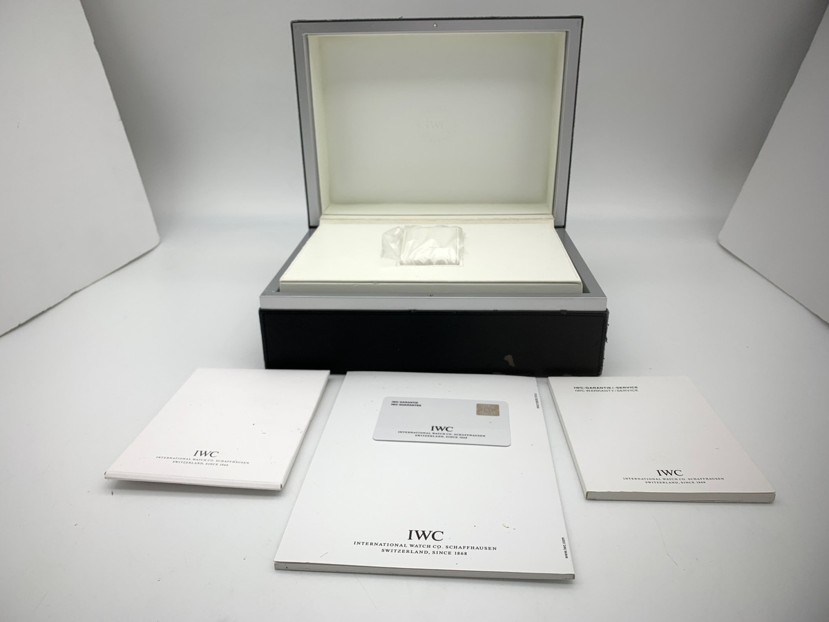 IWC ポルトギーゼ ブラック IW500109 ステンレススティール