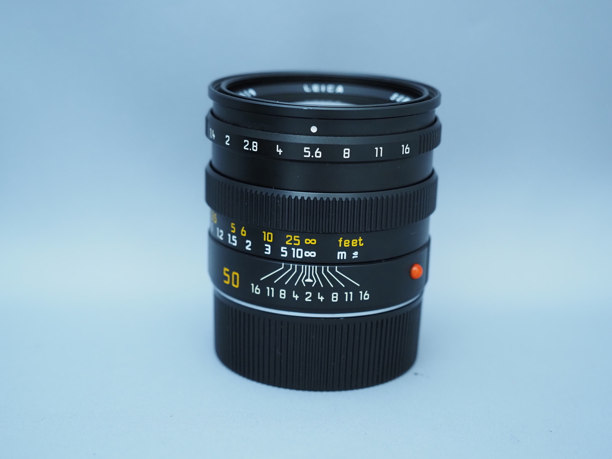 中古：AB(良品)】ライカ ズミルックスM 50mm F1.4 E46 ブラック