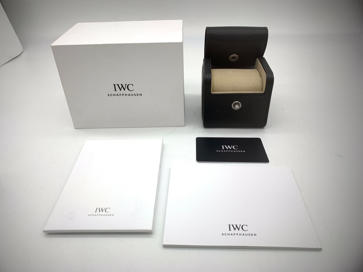 IWC ポルトギーゼ クロノグラフ ブラック IW371609 ステンレススティール