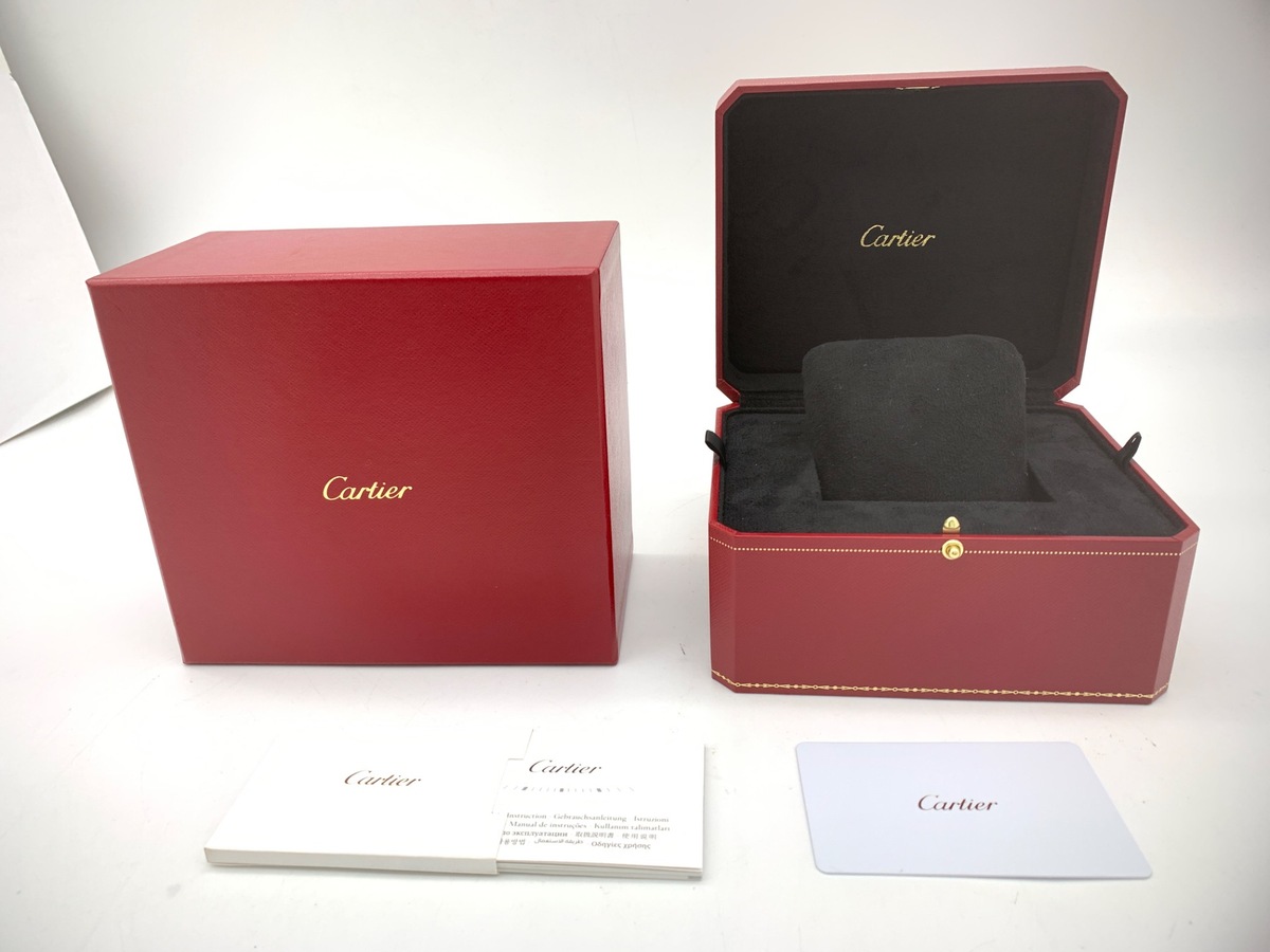 カルティエ バロンブルー ホワイト WGBB0035 ピンクゴールド
