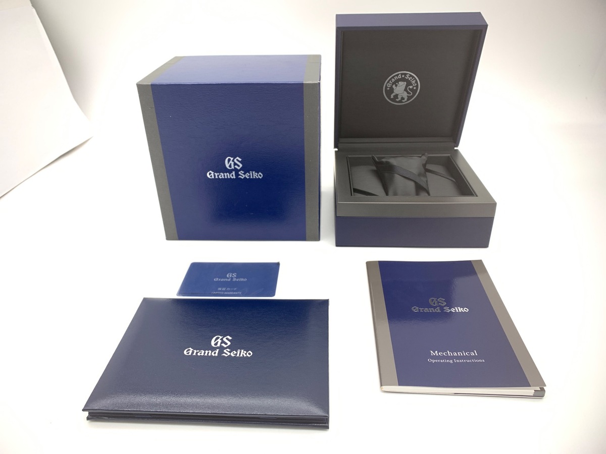 グランドセイコー メカニカル ネイビー [ブルー系] SBGH289/9S85-01P0 ステンレススティール