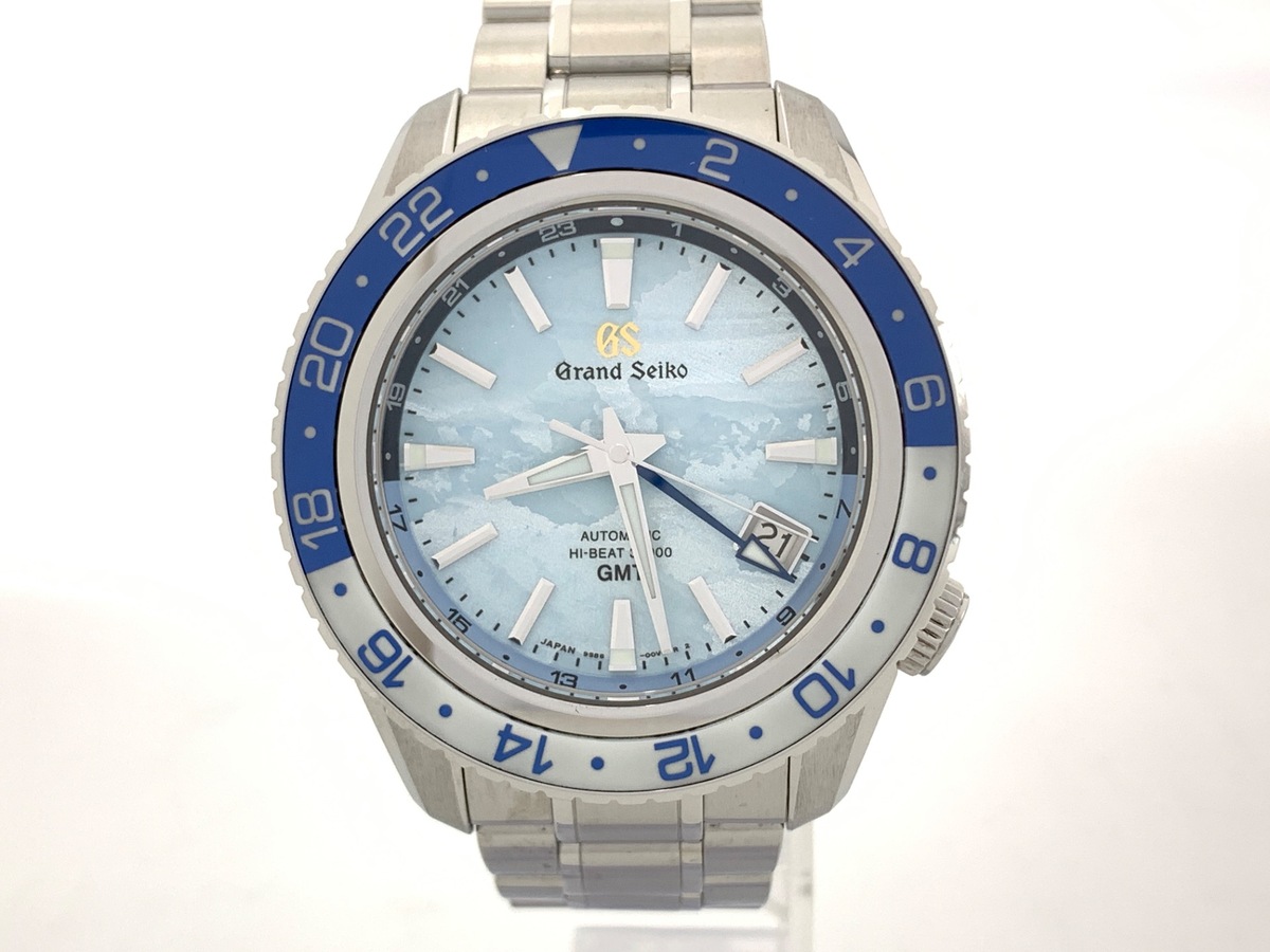 グランドセイコー メカニカル ハイビート36000 GMT ブルー SBGJ275/9S86-00W0 ステンレススティール