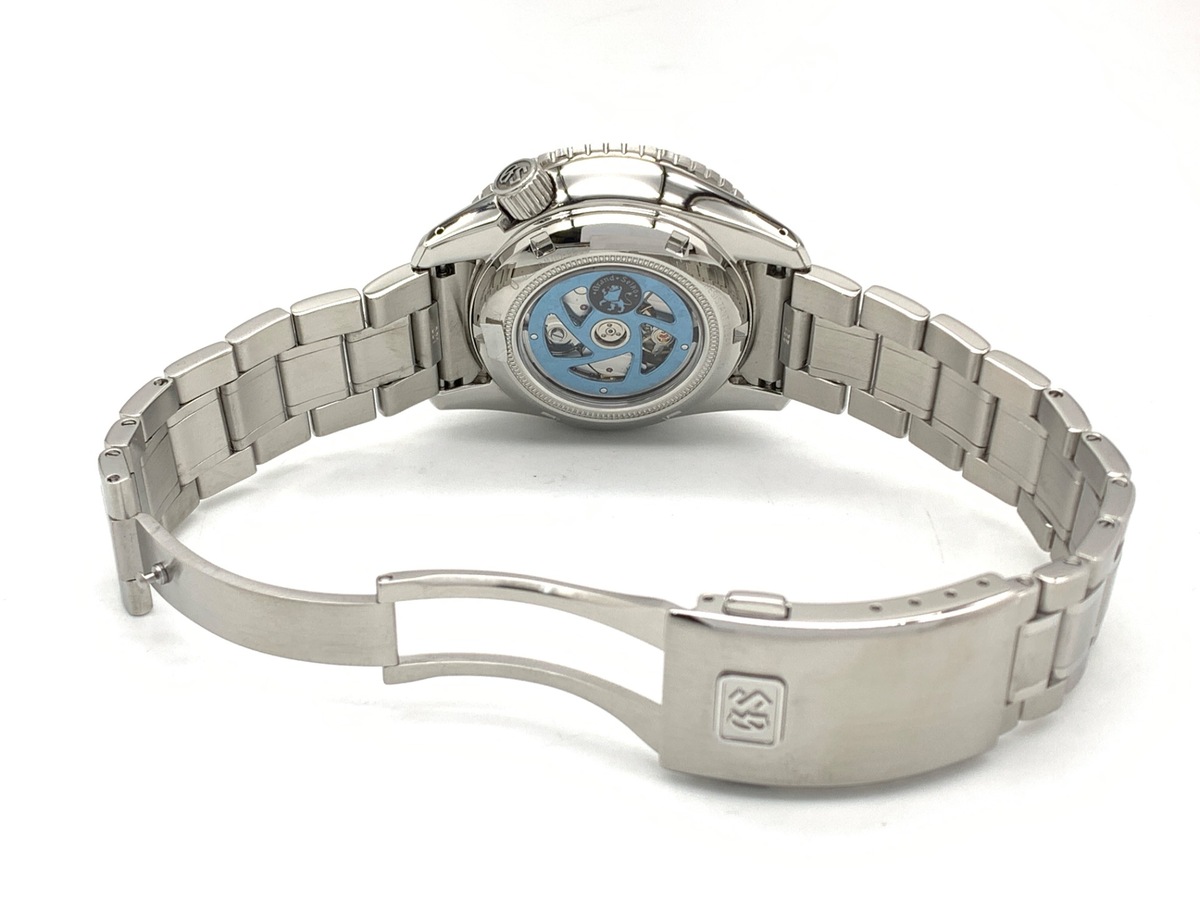 グランドセイコー メカニカル ハイビート36000 GMT ブルー SBGJ275/9S86-00W0 ステンレススティール