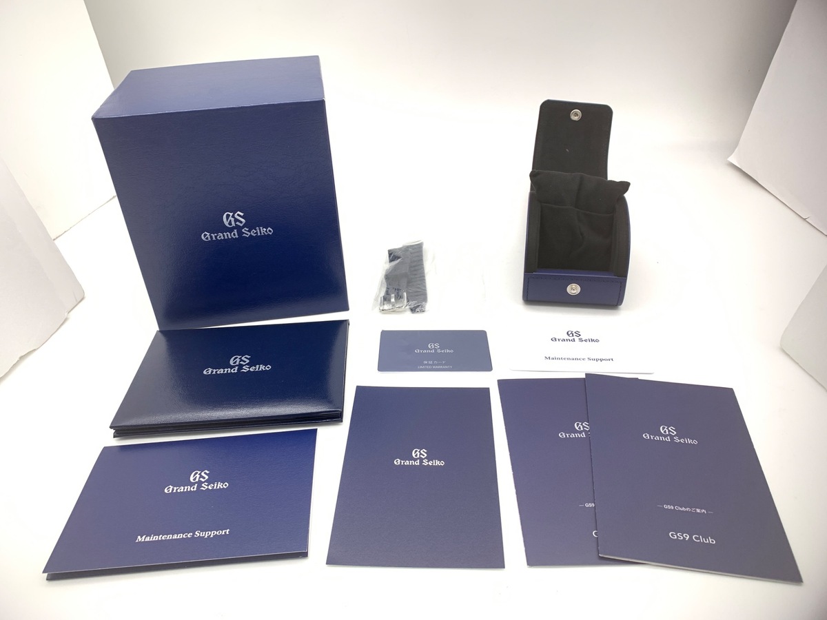 グランドセイコー メカニカル ハイビート36000 GMT ブルー SBGJ275/9S86-00W0 ステンレススティール