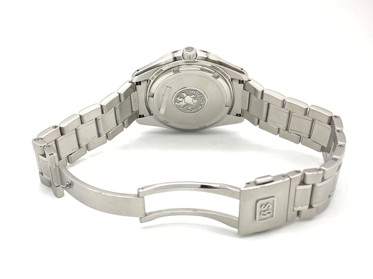 グランドセイコー クォーツ ブラック SBGP003/9F85-0AD0 ステンレススティール