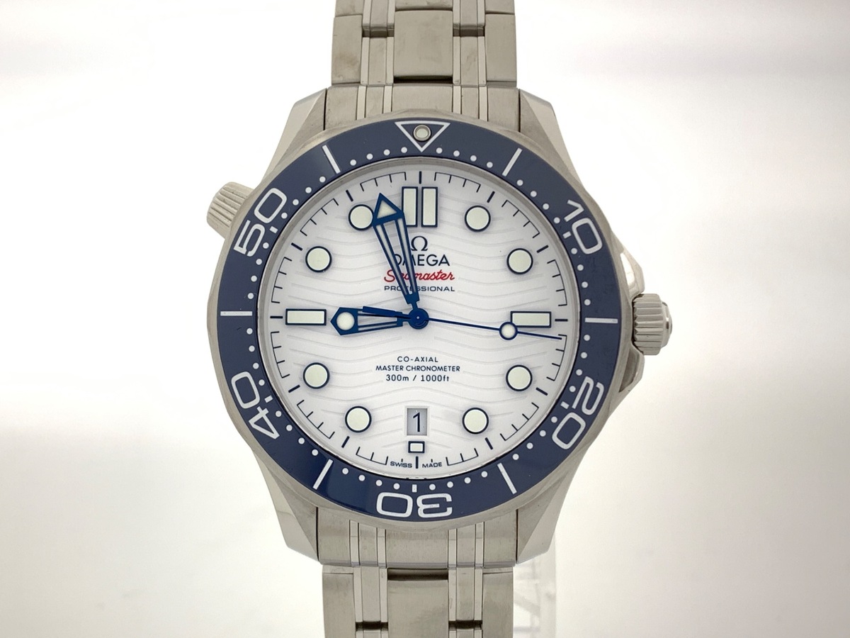 オメガ(OMEGA) シーマスター ダイバー300M ホワイト 522.30.42.20.04.001 ステンレススティール