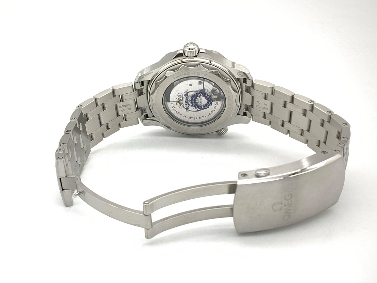 オメガ(OMEGA) シーマスター ダイバー300M ホワイト 522.30.42.20.04.001 ステンレススティール