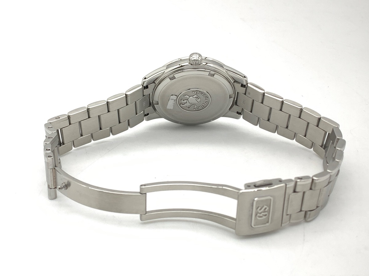 グランドセイコー クォーツ ブラック SBGX321/9F61-0AG0 ステンレススティール