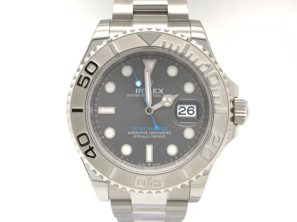 ロレックス(ROLEX) ヨットマスター スレート [グレー系] 126622 ステンレススティール/プラチナ