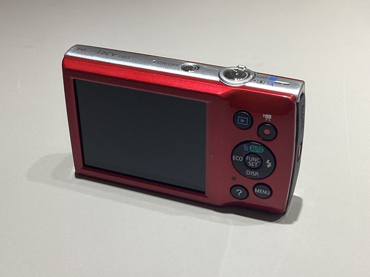 中古：B(並品)】キヤノン IXY 160 レッド | 2445740024325