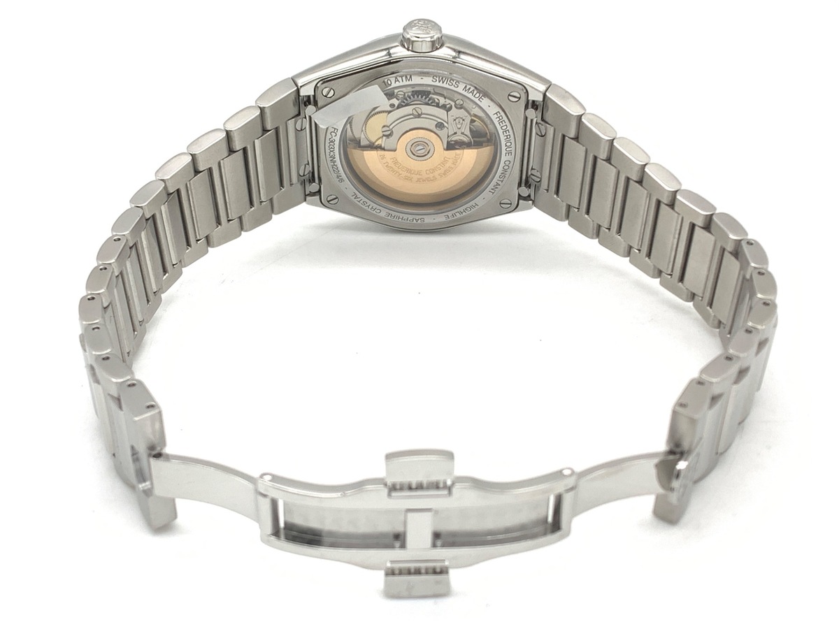 フレデリックコンスタント ハイライフ オートマティック ブラック FC-303BBG3NH6B ステンレススティール