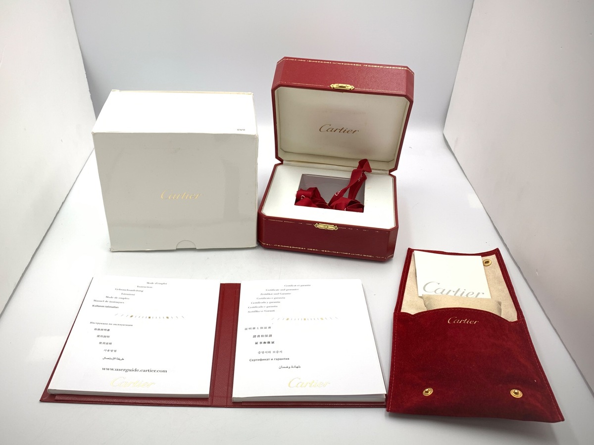 カルティエ サントス100 LM シルバー W20072X7 ステンレススティール/イエローゴールド