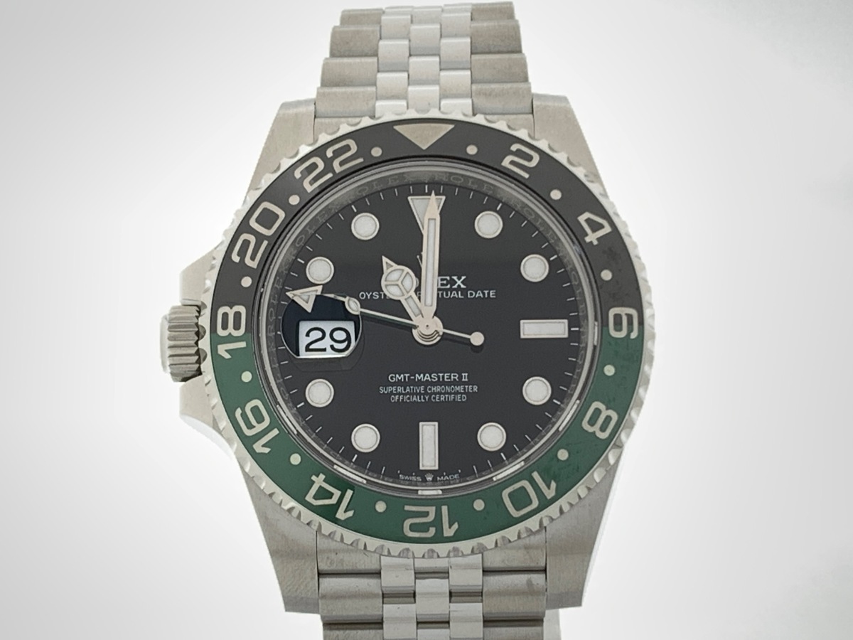 ロレックス(ROLEX) GMTマスターII ブラック 126720VTNR ステンレススティール ジュビリーブレス