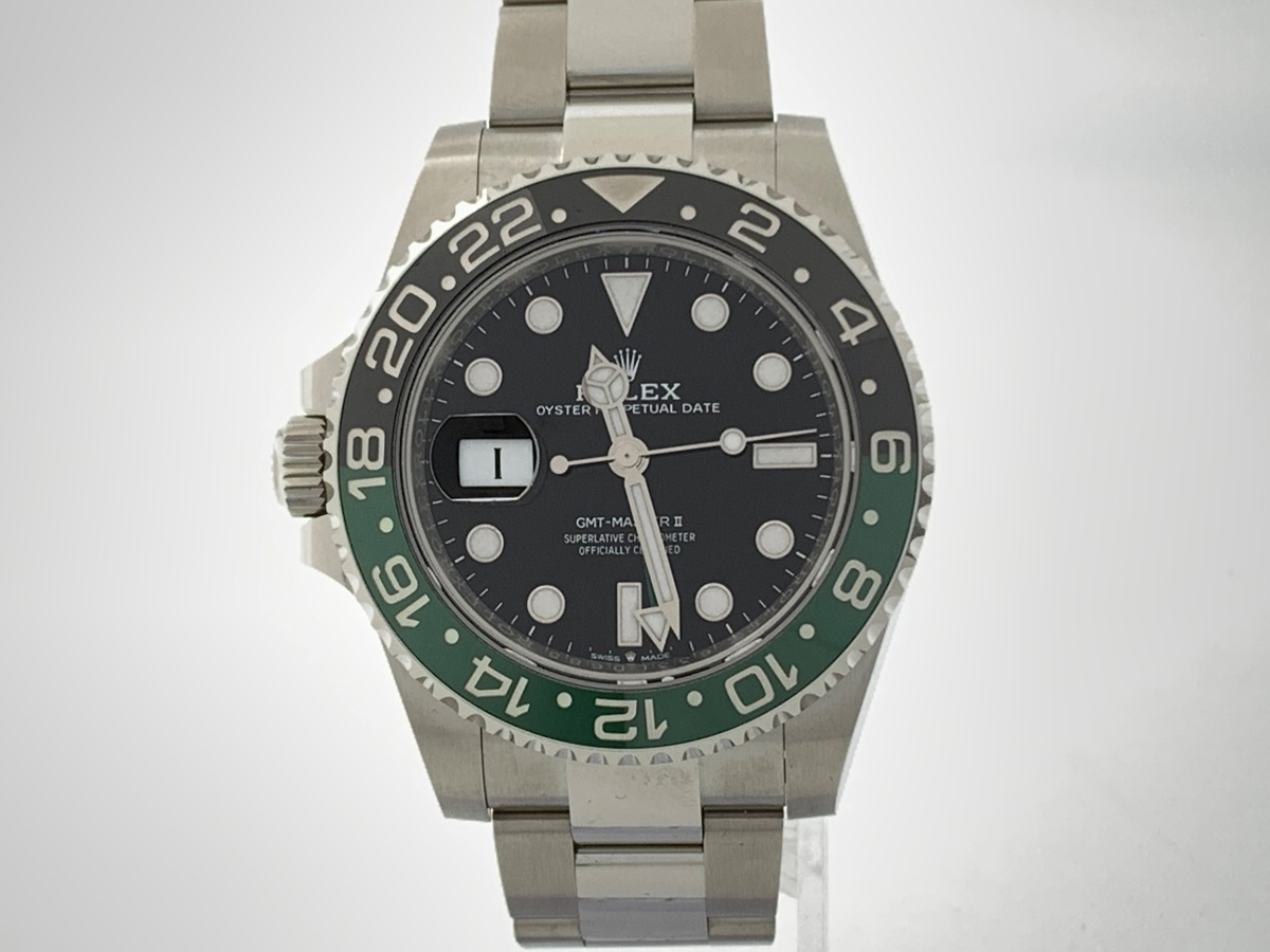 ロレックス(ROLEX) GMTマスターII ブラック 126720VTNR ステンレススティール オイスターブレス