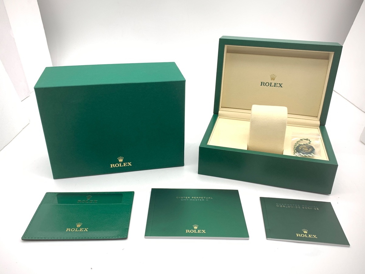 ロレックス(ROLEX) GMTマスターII ブラック 126713GRNR ステンレススティール/イエローゴールド ジュビリーブレス