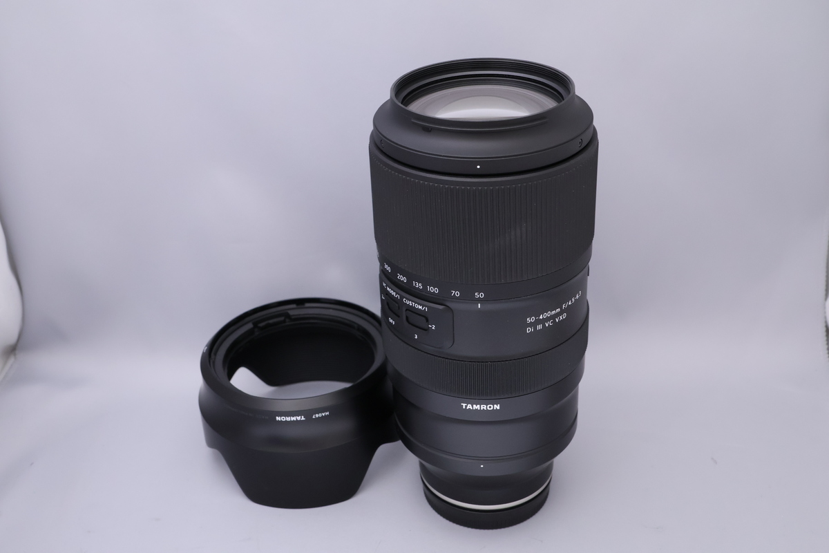 タムロン 50-400mm F/4.5-6.3 Di III VC VXD ソニー Eマウント用(Model A067)