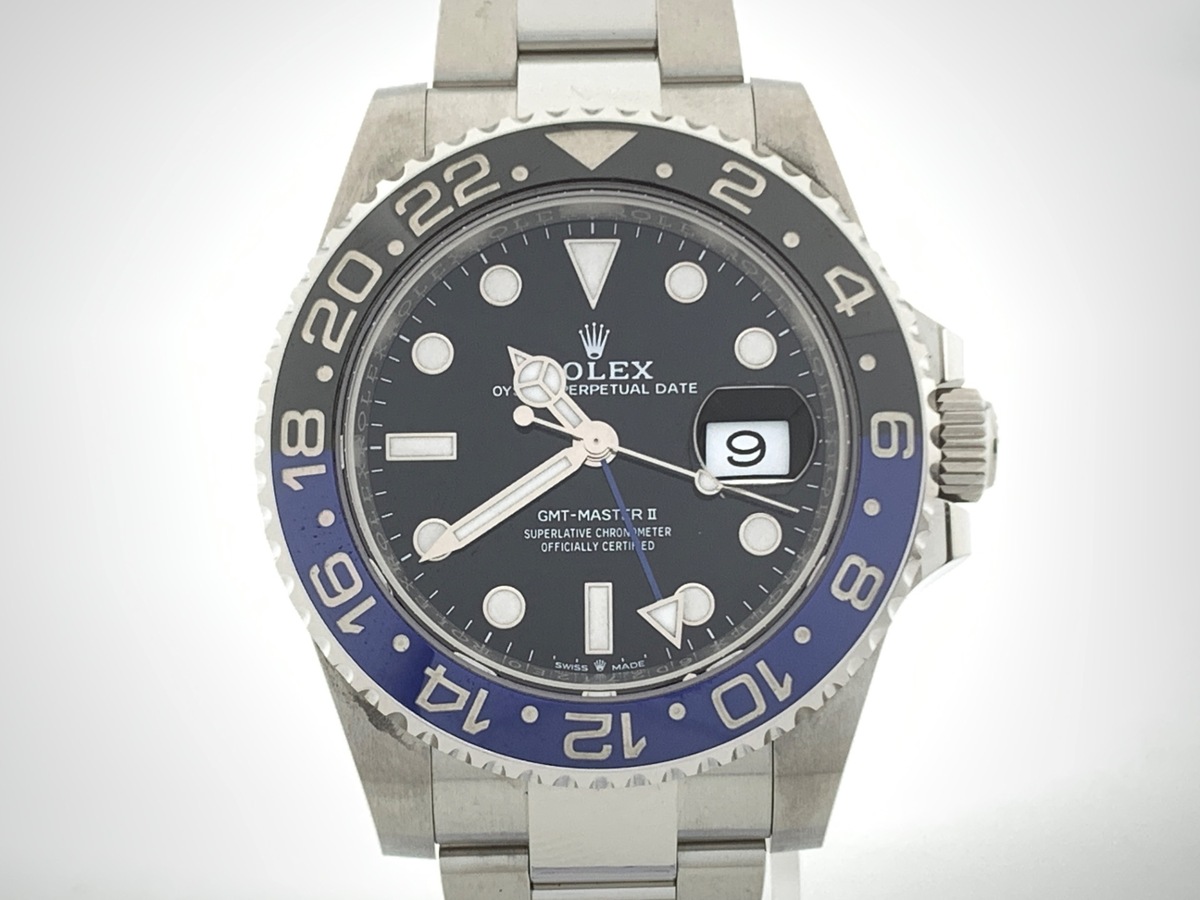 GMTマスターII 126710BLNR ブラック ブラック/ ブルーベゼル オイスターブレス