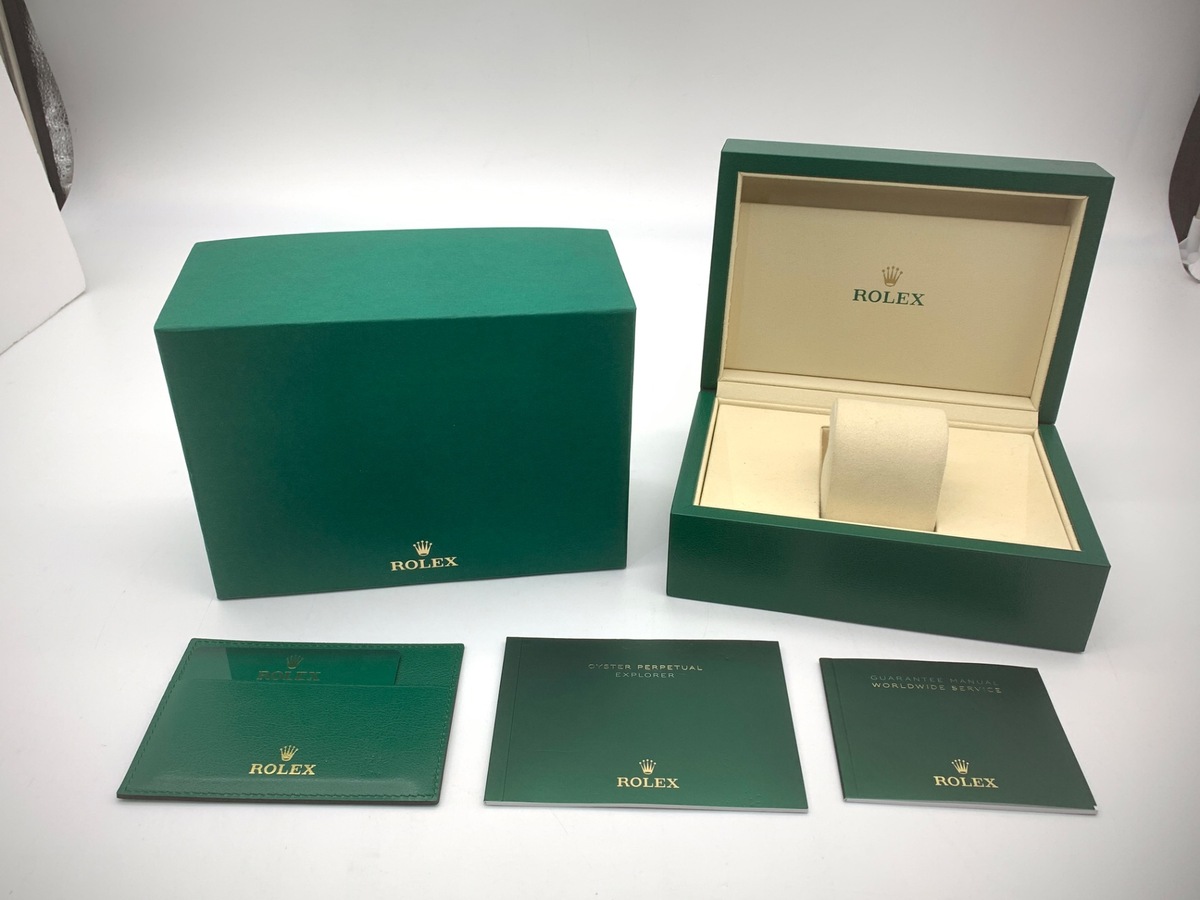 ロレックス(ROLEX) エクスプローラーI ブラック 124273 ステンレススティール/イエローゴールド