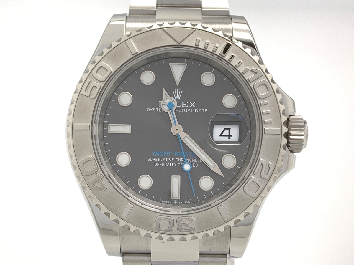 ロレックス(ROLEX) ヨットマスター スレート [グレー系] 126622 ステンレススティール/プラチナ