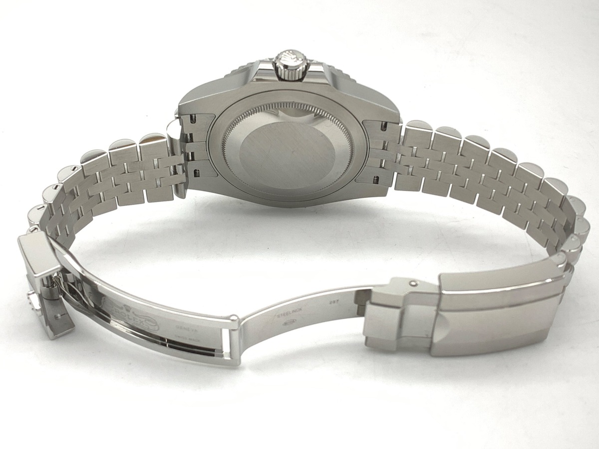 ロレックス(ROLEX) GMTマスターII ブラック 126710BLRO ステンレススティール ブルー/レッドベゼル ジュビリーブレス ブルー/レッドベゼル