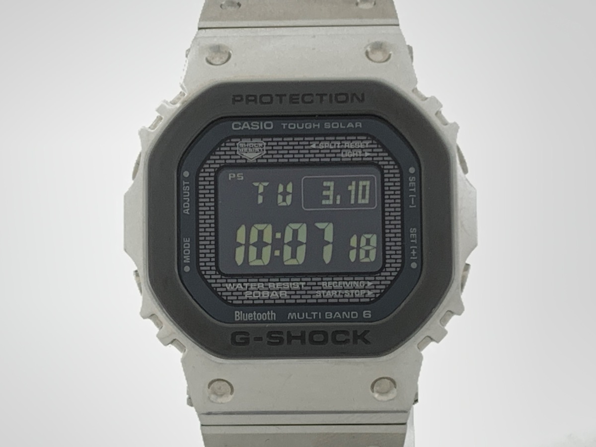 カシオ G-SHOCK ブラック GMW-B5000BT-1JF ステンレススティール