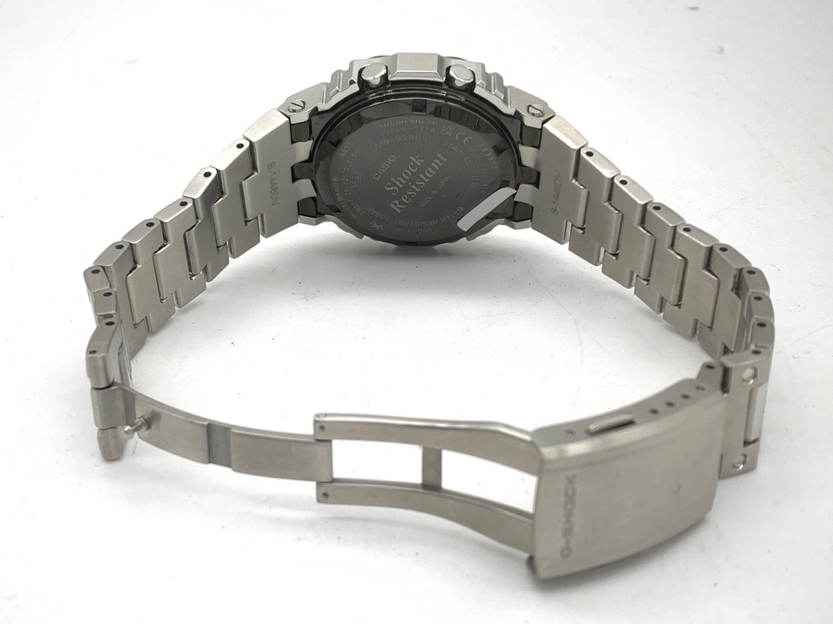 カシオ G-SHOCK ブラック GMW-B5000BT-1JF ステンレススティール