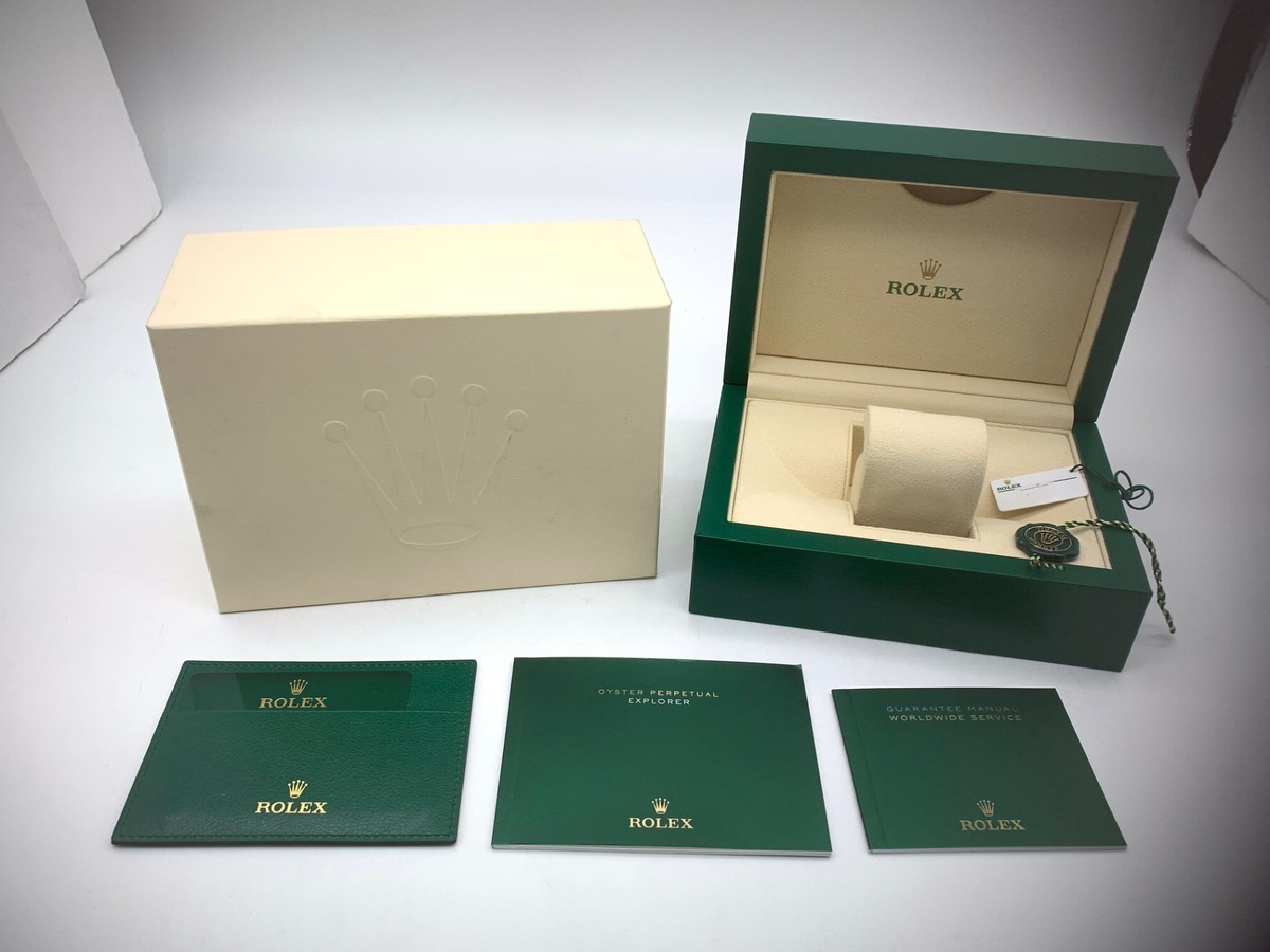 ロレックス(ROLEX) エクスプローラーI ブラック 124273 ステンレススティール/イエローゴールド