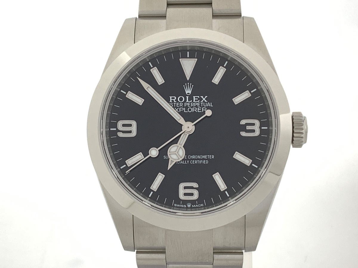 �����b�N�X(ROLEX) �G�N�X�v���[���[I �u���b�N 224270 �X�e�����X�X�e�B�[��