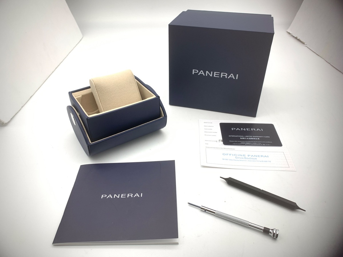 パネライ ルミノール レガッタ グリーン PAM01299 チタン