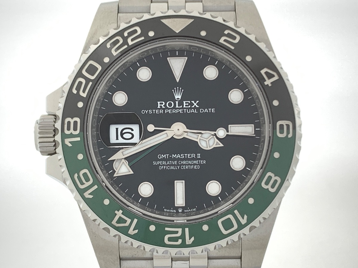 ロレックス(ROLEX) GMTマスターII ブラック 126720VTNR ステンレススティール ジュビリーブレス