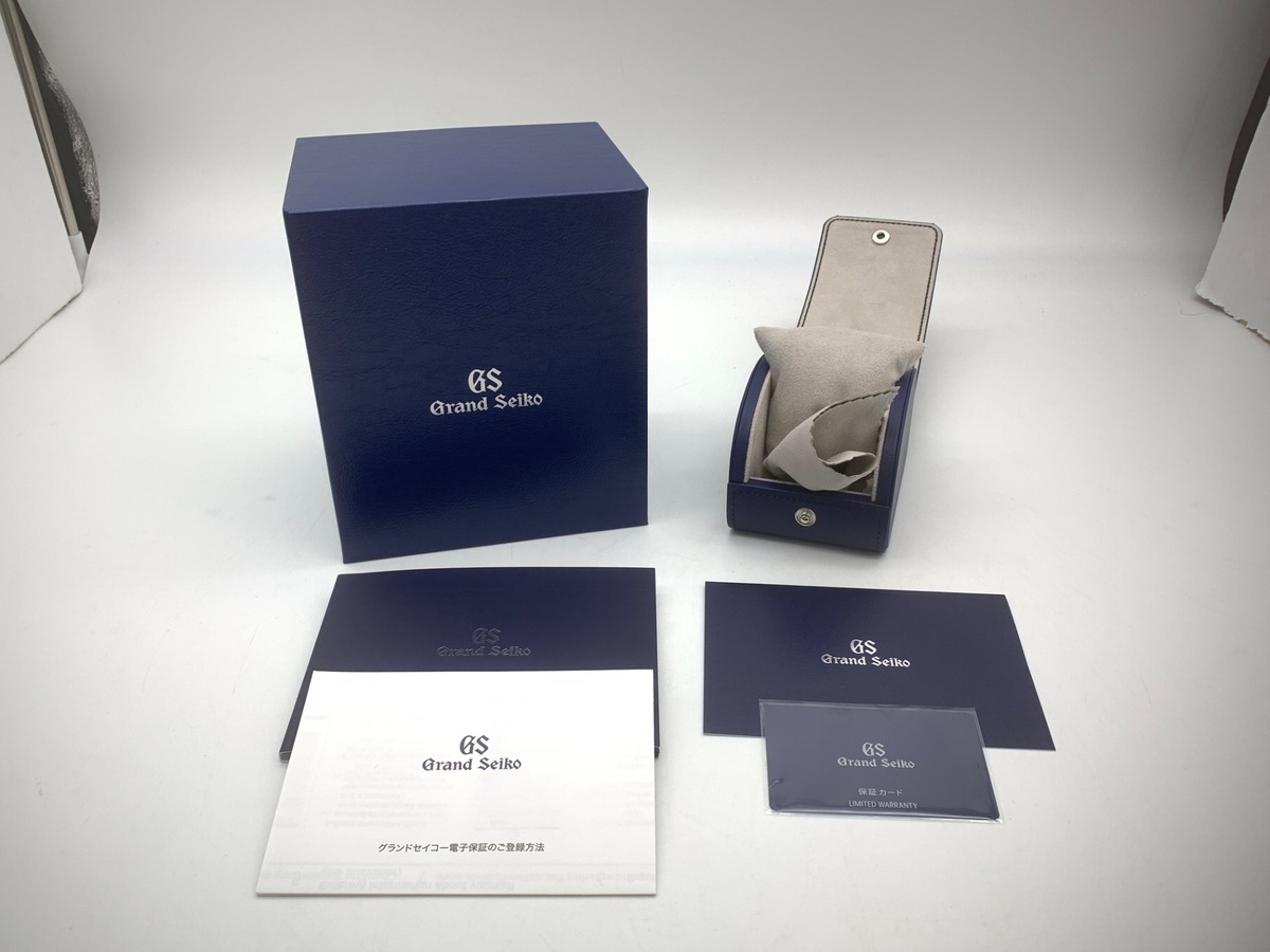 グランドセイコー クォーツ GMT ブラック SBGN029/9F86-0AK0 ステンレススティール