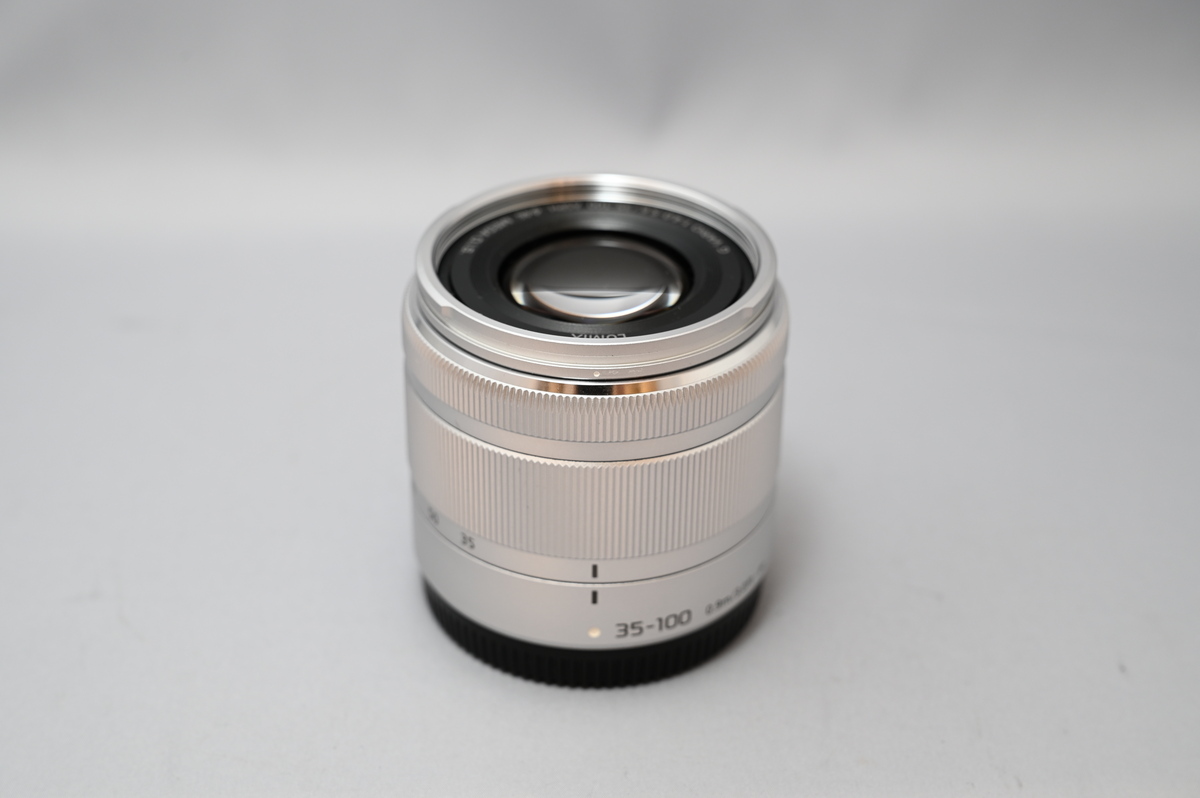新古品 LUMIX パナソニック HFS35100[シルバー] Panasonic LUMIX G VARIO 35-100mm/F4.0-5.6 ASPH./MEGA O.I.S.