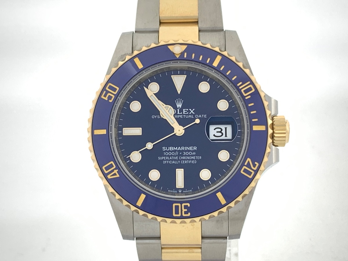 ロレックス(ROLEX) サブマリーナー デイト ブルー 126613LB ステンレススティール/イエローゴールド