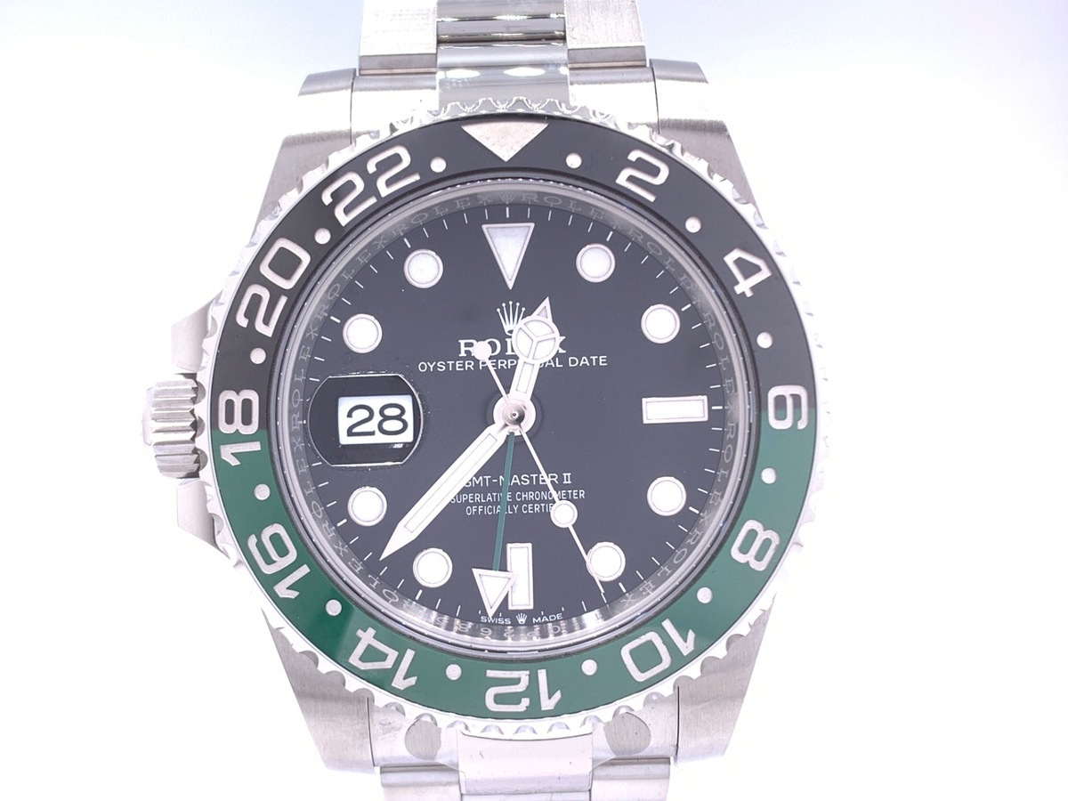 ロレックス(ROLEX) GMTマスターII ブラック 126720VTNR ステンレススティール オイスターブレス