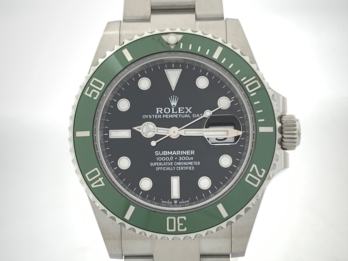 ロレックス(ROLEX) サブマリーナー デイト ブラック 126610LV ステンレススティール グリーンベゼル